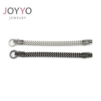 Bracelet à breloques dragon viking en acier inoxydable de haute qualité pour homme, accessoire cadeau chrétien en stock