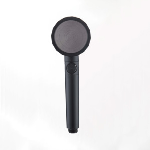 ซานิโก E210015 อุปกรณ์ก๊อกน้ำห้องน้ำสีดำทันสมัยแบบประหยัดพลังงานแรงดันสูง พร้อมฝักบัวปรับระดับการไหลของน้ำได้ <span class=keywords><strong>เปิด</strong></span>/<span class=keywords><strong>ปิด</strong></span> - Product Image 3