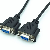 Source Factory DB9 hembra a DB9 hembra DB9 macho RS232 cable serie