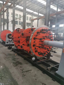 Máquina trenzadora planetaria Shanghai SWAN 2017/1 + 8 + 16 con torsión trasera para la fabricación de alambre de cobre/aluminio/cable 2025 - Product Image 5