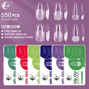 JIEYU PMMA/ABS Faux ongles réutilisables en ABS à couverture complète pour le <span class=keywords><strong>nail</strong></span> <span class=keywords><strong>art</strong></span> DIY à presser - Product Image 6