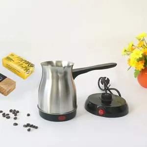 Ketel kopi Turki dari tembaga/teko kopi peralatan memasak 600W pembuat kopi Turki/ketel listrik panci kopi
