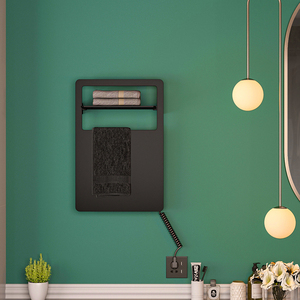SANIPRO portasciugamani elettrico intelligente a risparmio energetico universale più venduto per il bagno, scaldasalviette caldo riscaldato - Product Image 2