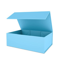 Boîte cadeau pliable rose gaufrée avec revêtement UV, recyclable, avec fermeture magnétique, personnalisable pour bougies, mariages et anniversaires