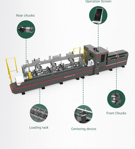 Độ chính xác cao đường kính lớn rỗng Ống Vuông Máy cắt 6000W Ba Chuck Máy Cắt Ống Laser - Product Image 3