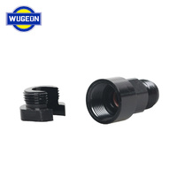 Wugeon 6AN 5/16 3/8 LS1/3 LS3 Tuyau de distribution de carburant en aluminium anodisé usiné CNC, raccord rapide basse pression pour automobile