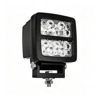 Projecteur LED 58W, éclairage de conduite, éclairage de travail, pour chariot élévateur, construction, exploitation minière, 4500lm, Osram, 12V 24V, IP68, IP6K9K, 10-60V DC, faisceau spot