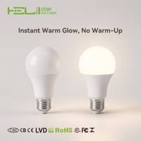 Interrupteur rotatif à intensité variable E26 LED pour ampoule 5W 500lm 3000K-6500K 120V 210 °   Angle de faisceau pour salon, chambre à coucher, hôtel
