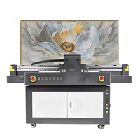 Imprimante à jet d'encre UV à plat la plus vendue pour boîte-cadeau en plastique bouteille en verre métal acrylique tapis imprimante en bois avec caméra CCD visuelle