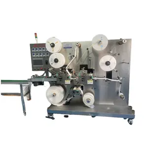 Water-proof pu film transdermal adhesive tape application coil plaster synthesis machine