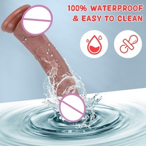 Dildo de Silicona Realista con Fuerte Ventosa para Mujeres y Parejas, Juguete Sexual para Adultos de 7.8 Pulgadas para Estimulación del Punto G con Manos Libres - Product Image 5
