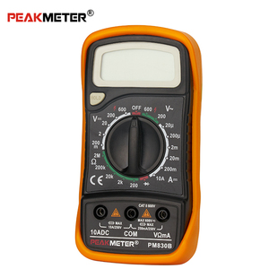 Peakmeter PM830 Portable <strong>Digital</strong> <strong>Multimeter</strong> 600V Voltage 10A DC Current Measurement <strong>Manual</strong> Range <strong>Multimeter</strong> - Product Image 3