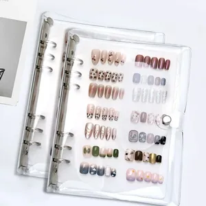 Organisateur de rangement pour nail art, album de présentation et édition DIY, simple, anti-poussière, grande capacité - Product Image 1