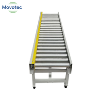 Rouleau à roulement à billes Movotec MTR300 à double pignon, jante en acier robuste, durable, pour convoyeur multi-industriel, capacité 300 kg, garantie 1 an