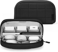 Organizador de Cables Electrónicos, Estuche para Cables, Cargadores, Baterías Externas, USB, AirPods, Bolsa de Almacenamiento para Dispositivos Digitales