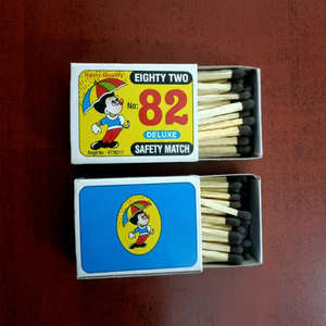 Custom Printed Slim Matchboxes Branded Wooden <b>Match</b> <b>Box</b> Premium Cardboard Material Export Quality Best Price for Gifts - Product Image 1