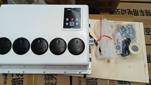 คอมเพรสเซอร์แอร์แบบแยกส่วนไฟฟ้า 12V รุ่นใหม่สำหรับรถขุด รถบรรทุก ระบบปรับอากาศยานยนต์วิศวกรรม - Product Image 3