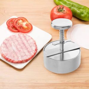 <b>Kitchen</b> <b>Gadget</b> Hamburger Patty Maker Stainless Steel Hamburger Patty Maker Cooking Mould - Product Image 4