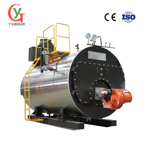 Chaudière <span class=keywords><strong>à</strong></span> vapeur YG série WNS, <span class=keywords><strong>à</strong></span> trois passages, <span class=keywords><strong>à</strong></span> tubes de fumée, <span class=keywords><strong>à</strong></span> circulation naturelle, haute efficacité, entièrement automatique, avec brûleur <span class=keywords><strong>à</strong></span> huile usagée - Product Image 1