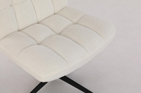 Chaises de canapé simple paresseux en velours teddy moderne Chaise de canapé de salon de luxe avec pouf