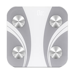 Balance numérique intelligente WiFi de haute précision pour la graisse corporelle personnelle Android et l'échelle <span class=keywords><strong>BMR</strong></span> avec application de mesure du poids et du matériau ABS BMI - Product Image 2