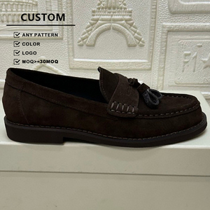 Nouvelles chaussures mocassins pour femmes de marque italienne, en cuir de vache véritable de haute qualité, à enfiler, pour un usage quotidien décontracté - Product Image 5