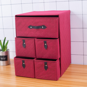 New biểu tượng tùy chỉnh vả<span class=keywords><strong>i</strong></span> ráp Cube gấp ngă<span class=keywords><strong>n</strong></span> kéo hộp dày không dệt vả<span class=keywords><strong>i</strong></span> quầ<span class=keywords><strong>n</strong></span> áo lưu trữ tổ chức hộp để bá<span class=keywords><strong>n</strong></span> - Product Image 5