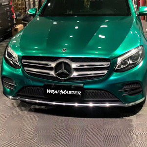 WRAPMASTER Rollo de Vinilo para Automóviles PET Metálico de 1.52*17m, Color Verde Esmeralda Cambiante, PVC Antiarañazos, 0.14mm/4 Mil, 2 Años de Garantía - Product Image 6