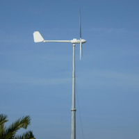 5KW 6KW 8KW 10KW générateur d'éolienne ensemble complet 24V 48V 96V générateurs d'énergie gratuite vent avec contrôleur onduleur 5000W