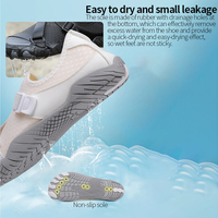 Chaussures de squat d'eau en microfibre douce à séchage rapide MKAS Absorption de la sueur Powerlifting Chaussures légères respirantes aux pieds nus Deadlift