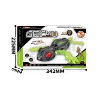 Robot Gecko Télécommandé Électrique Rechargeable en Plastique, Jouet Grimpeur de Murs avec Retour Automatique et Évitement d'Obstacles pour Enfants 5+ Ans Garçons