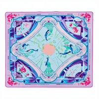 Tapis de Mahjong Personnalisé, Taille sur Mesure, Couleurs Mixtes, Antidérapant, Épais, Imperméable, Pliable, Facile à Nettoyer pour Jeux de Cartes
