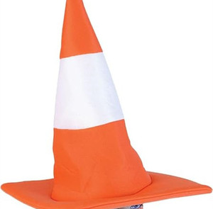 Người Lớn Màu Cam Đường Giao Thông Nón Hat Vui Nai Đêm Ưa Thích Ăn Mặc Trang Phục Bên Mũ - Product Image 1