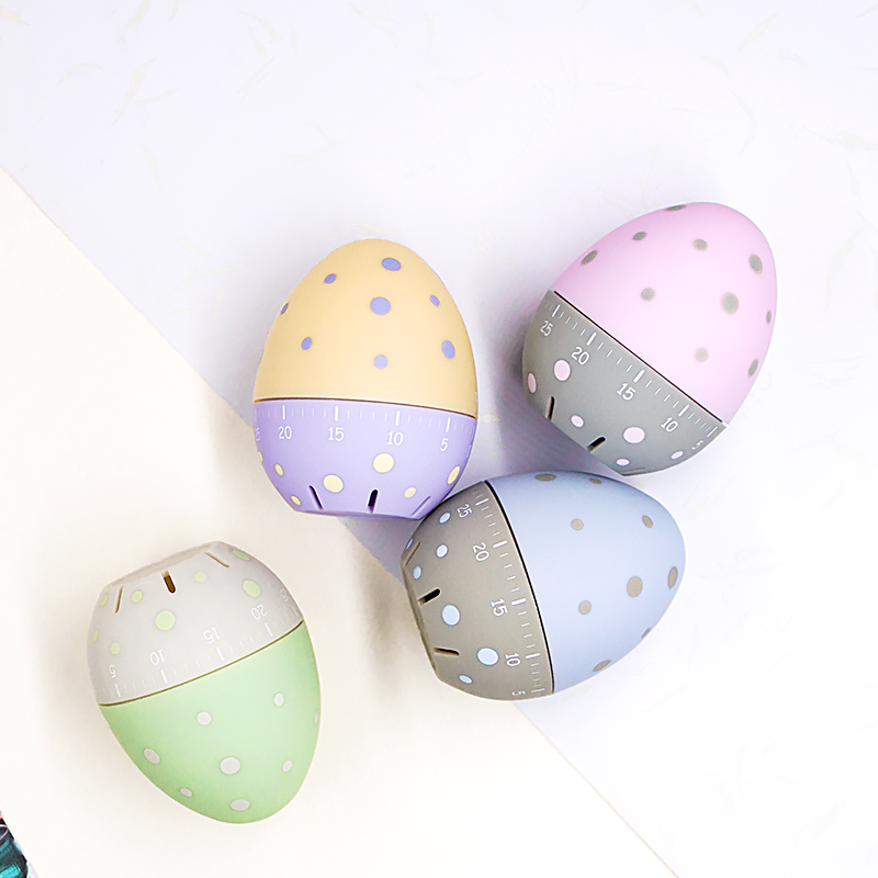 Кухонный таймер в форме яйца, ручная Механическая сигнализация, звуковой таймер обратного отсчета для домашней выпечки, готовки на пару