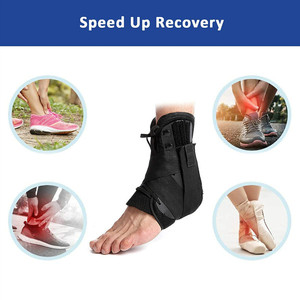 Tobilleras ajustables para hombres y mujeres, <span class=keywords><strong>con</strong></span> cordones, para deportes, <span class=keywords><strong>correr</strong></span>, baloncesto, voleibol, esguince, estabilizador de tobillo, <span class=keywords><strong>tobillera</strong></span> - Product Image 5