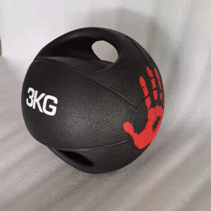 Venta al por mayor de fábrica: BETER, mancuernas de goma sólida ecológicas y duraderas para rehabilitación y entrenamiento de fuerza, con doble asa, 10 kg - Product Image 6