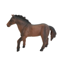 Modèle d'animal de ferme de 8 pouces, figurine de cheval en PVC creux, jouet BEFLY