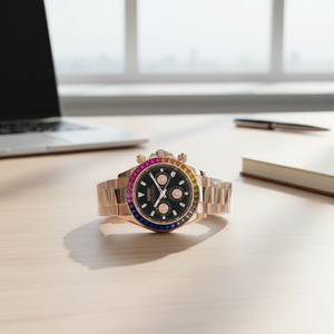 Montre mécanique automatique pour homme de luxe, de bonne qualité, en acier inoxydable, avec bracelet de 20 mm de largeur, étanche - Product Image 2