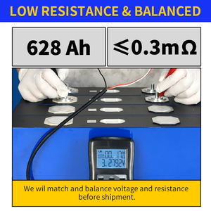 欧盟库存A级<span class=keywords><strong>3</strong></span>.2V 628Ah MB56 MB31 314Ah 340Ah 280Ah 320Ah LiFePO4方形锂电池用于太阳能房车储能 - Product Image 3
