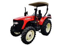 4WD Neuer Landwirtschaftlicher Traktor mit Frontlader Yuchai Dieselmotor 55PS Hohe Produktivität