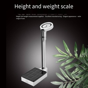 Balance de poids et de hauteur mécanique médicale 120KG 160KG avec couvercle anti-poussière pour usage hospitalier balances manuelles à vendre - Product Image 6