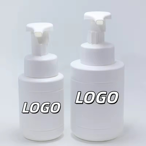 Flacon mousseur 200 ml en PE pour cosmétiques, distributeur de savon liquide avec pompe à mousse, emballage de crème pour le visage, type de fermeture par pulvérisation - Product Image 1