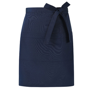 Tablier <span class=keywords><strong>de</strong></span> serveur imperméable à la mode, demi-tablier, essuyage des mains, logo personnalisé en gros, tablier <span class=keywords><strong>de</strong></span> cuisine à domicile - Product Image 3