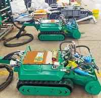 Robot de dragage de pipeline à faible vibration pour éviter les dommages aux tuyaux secondaires