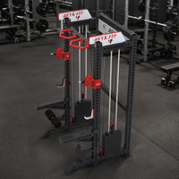 Rack d'entraînement Squat Little Bird amélioré en acier inoxydable pour usage commercial, avec pile de poids de plus de 75 kg, machine de musculation unisexe pour salle de sport