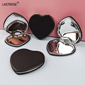 Cheap Factory Price High Quality PU Folding Mirror With Magnification Effect Factory Direct Sale Compact <b>Makeup</b> Mirror Wholesale - Product Image 3