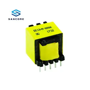 China Supplier High Voltage Flyback Transformer EE13v-021 Audio Current Electric Power Transformer