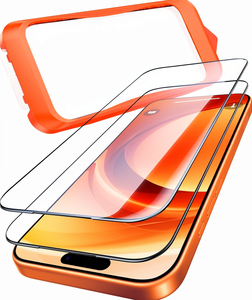Protector de Pantalla de Vidrio Templado <span class=keywords><strong>TORRAS</strong></span> para 17 Pro, Dureza 9H+, 0.13mm de Grosor, Antichoque N.° 1, Instalación Automática, 2 Piezas - Product Image 1