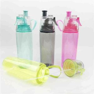 Bouteille d'eau sport isolée avec pulvérisateur de brume - Product Image 3