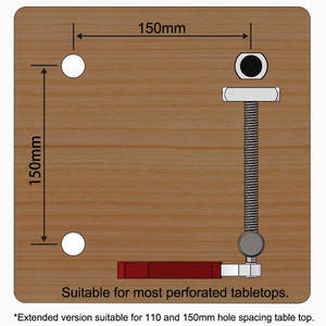 Travail du bois rapide banc chien frein Inserts établi rapide rapide pince fixe pince montage étau pour 19/20mm bureau trou charpentier - Product Image 4